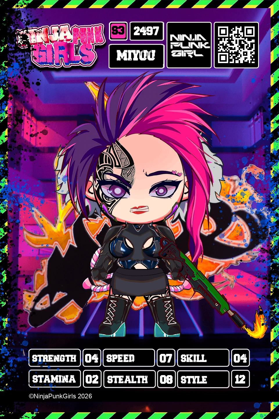 Rebuilt card #2497 Miyuu