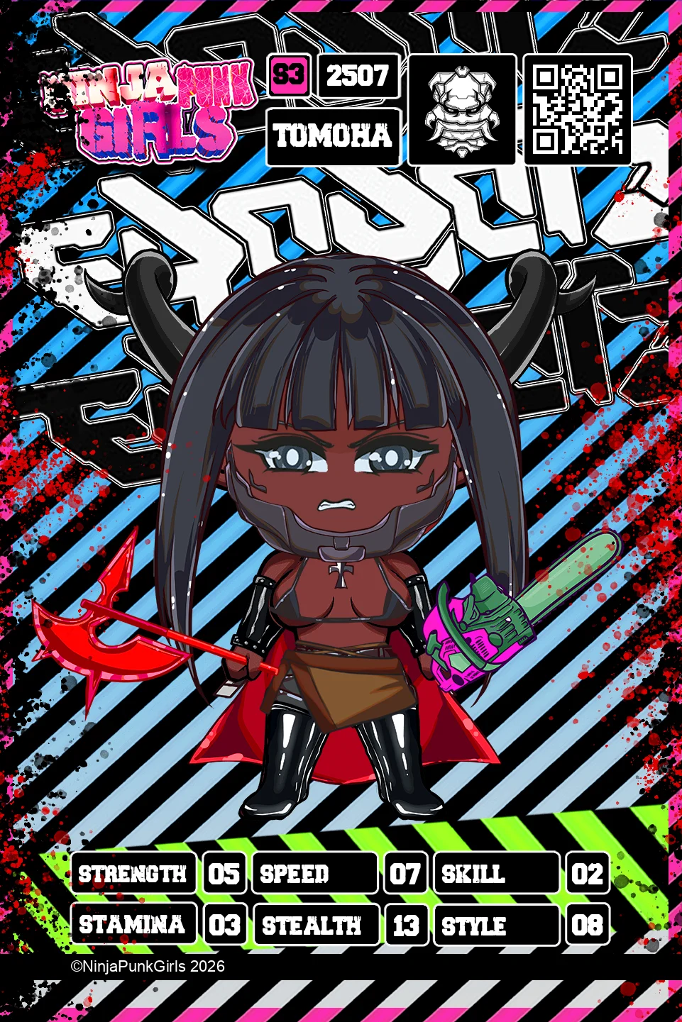 Rebuilt card #2507 Tomoha
