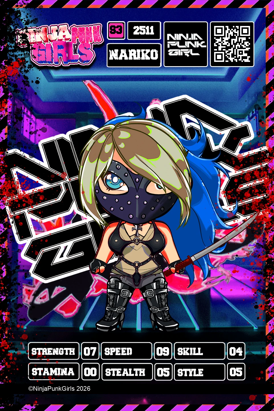 Rebuilt card #2511 Nariko