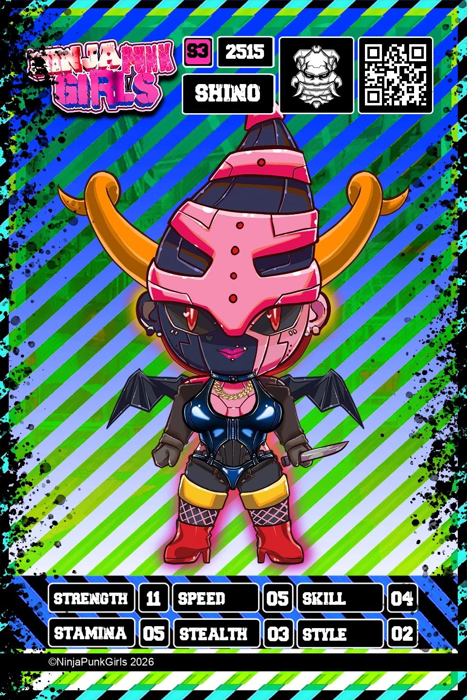 Rebuilt card #2515 Shino
