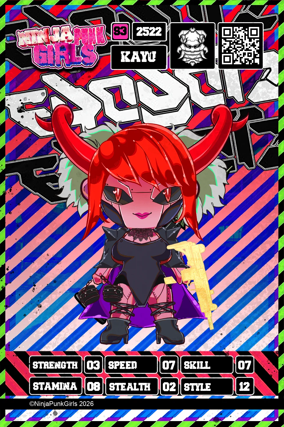 Rebuilt card #2522 Kayu