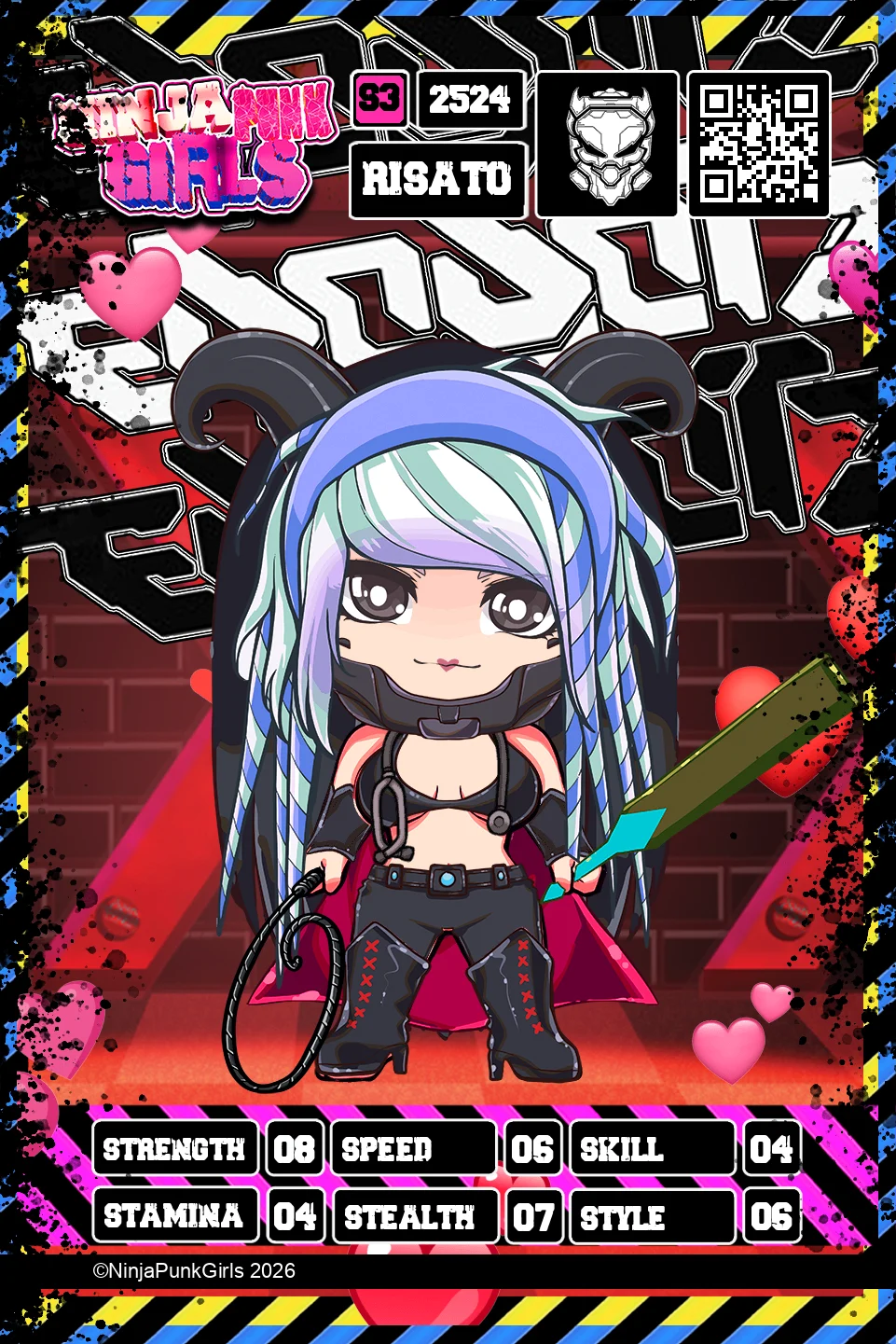 Rebuilt card #2524 Risato