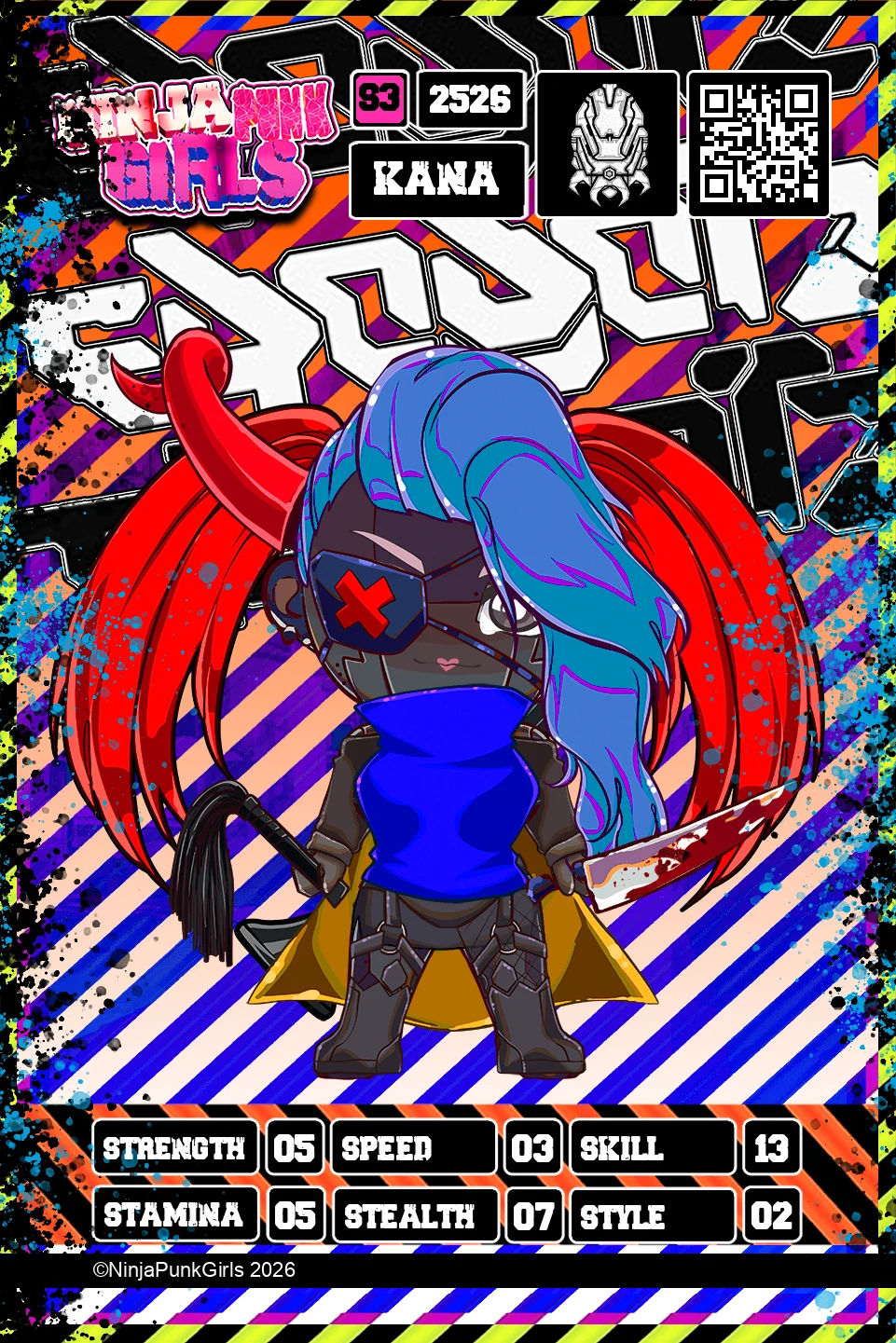 Rebuilt card #2526 Kana