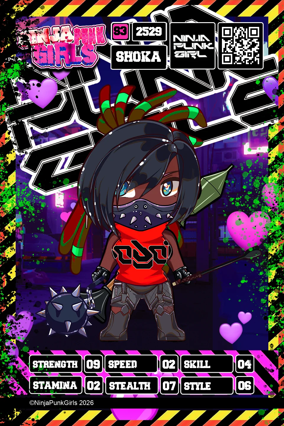 Rebuilt card #2529 Shoka