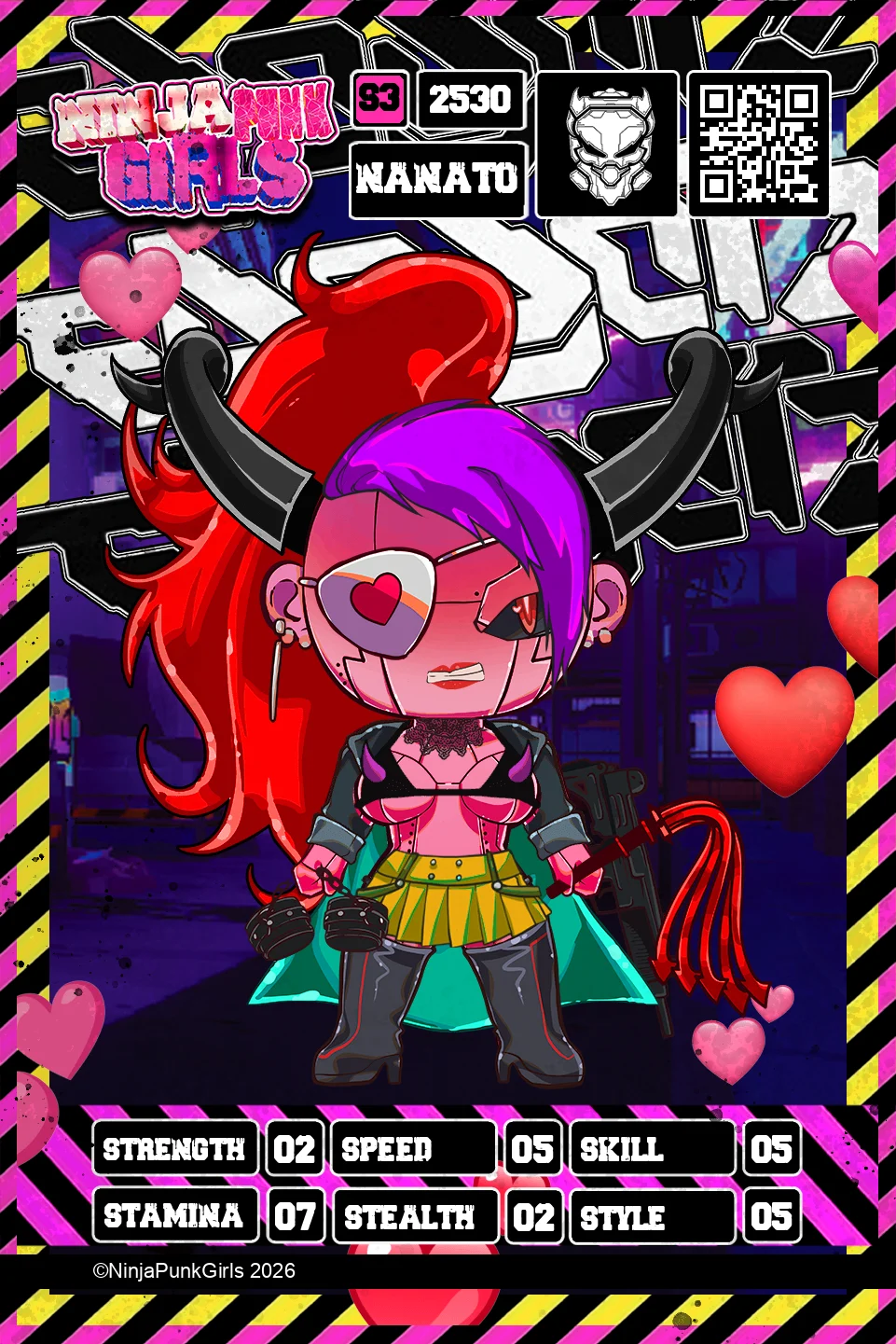 Rebuilt card #2530 Nanato
