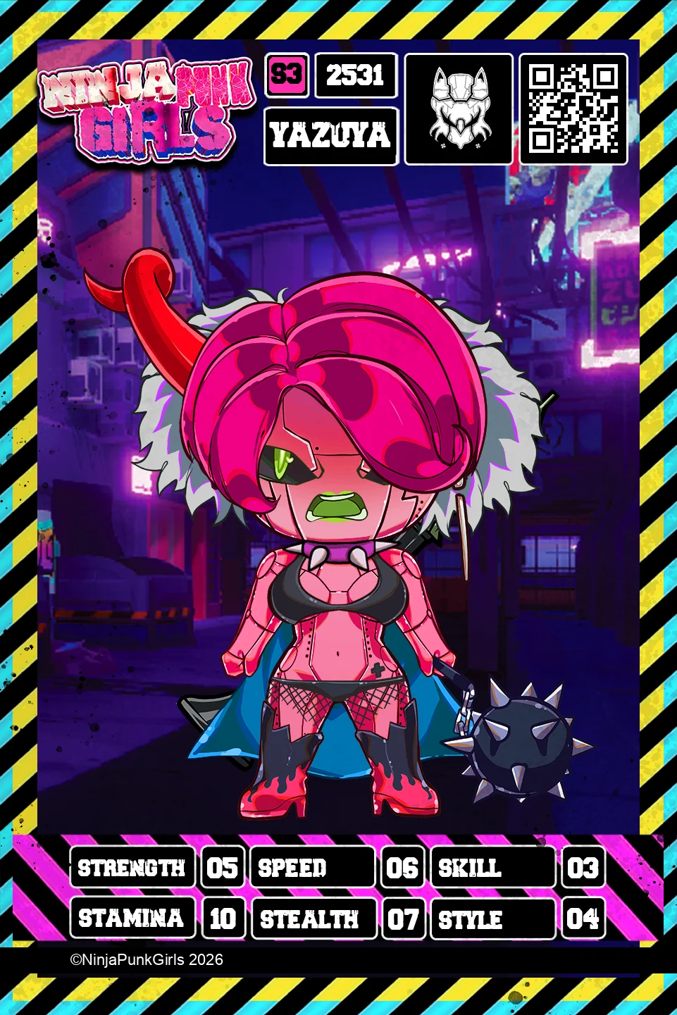 Rebuilt card #2531 Yazuya