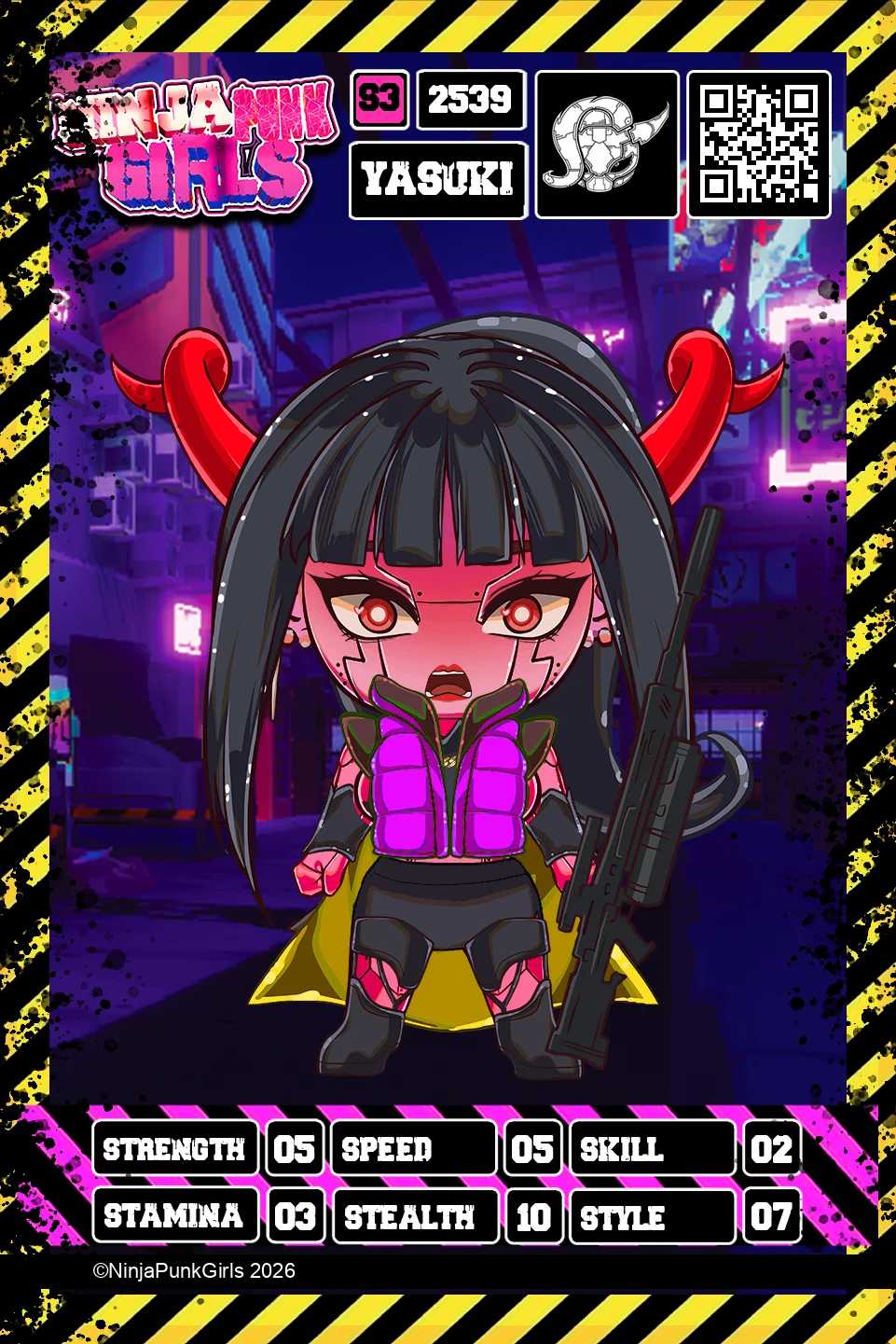 Rebuilt card #2539 Yasuki