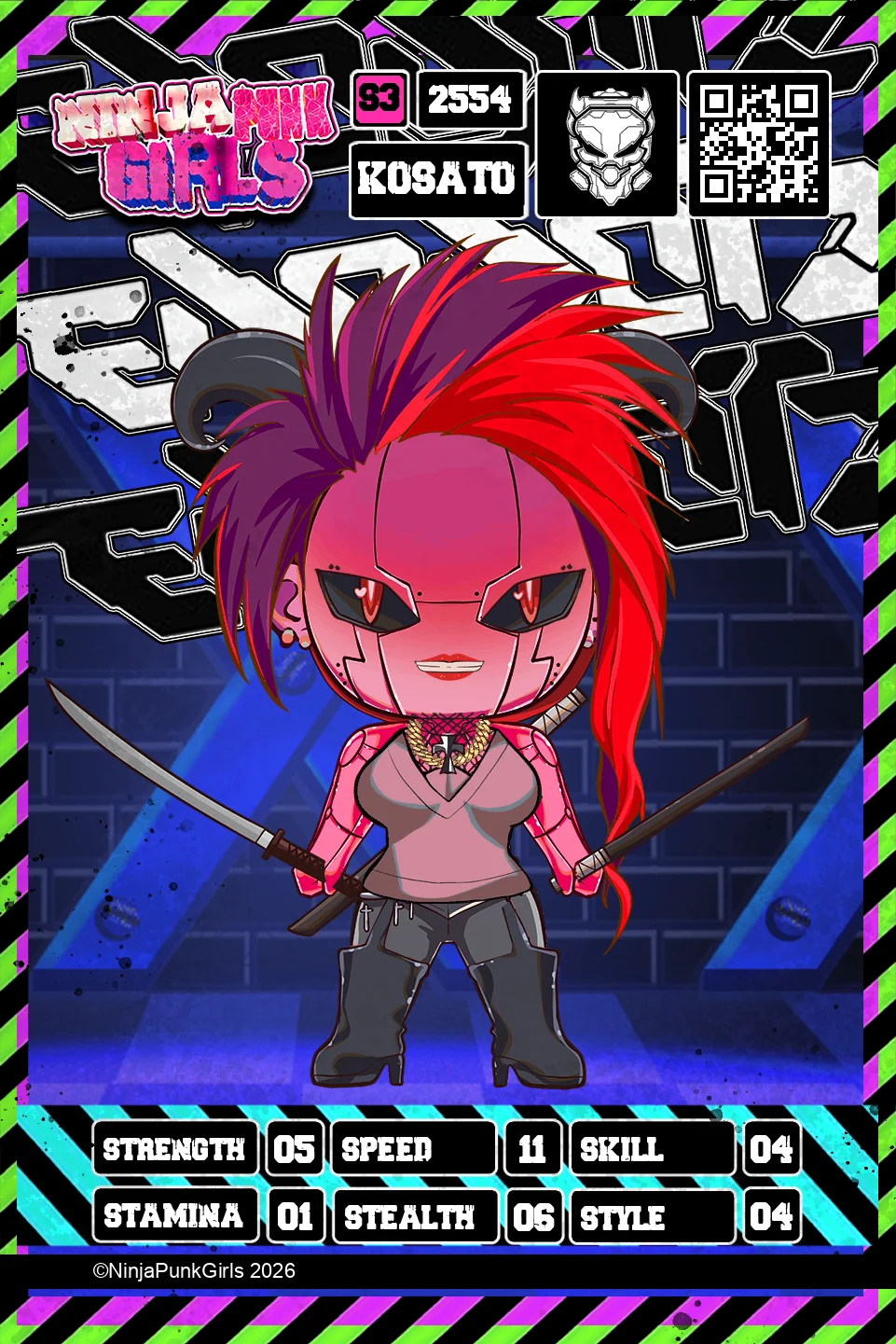 Rebuilt card #2554 Kosato