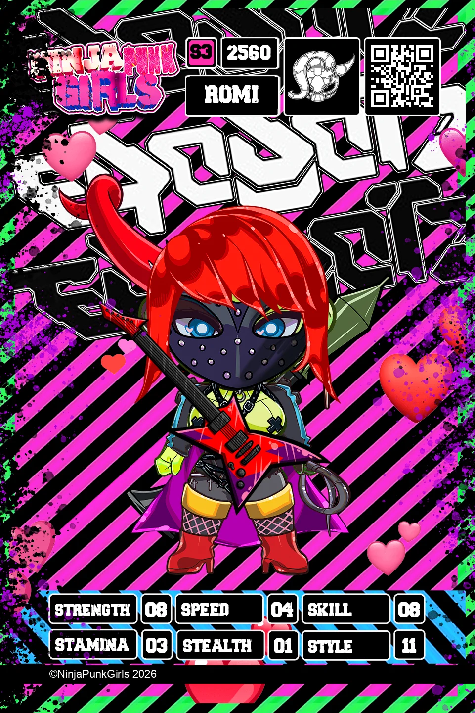 Rebuilt card #2560 Romi