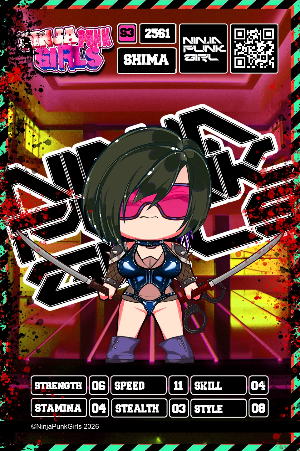 Rebuilt card #2561 Shima