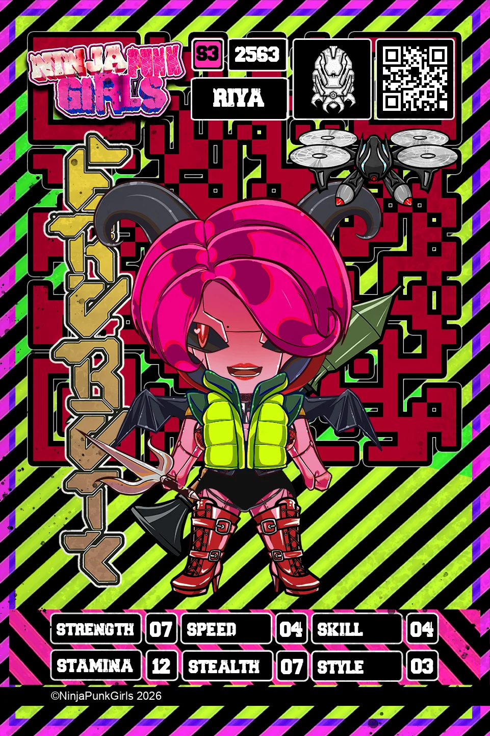 Rebuilt card #2563 Riya