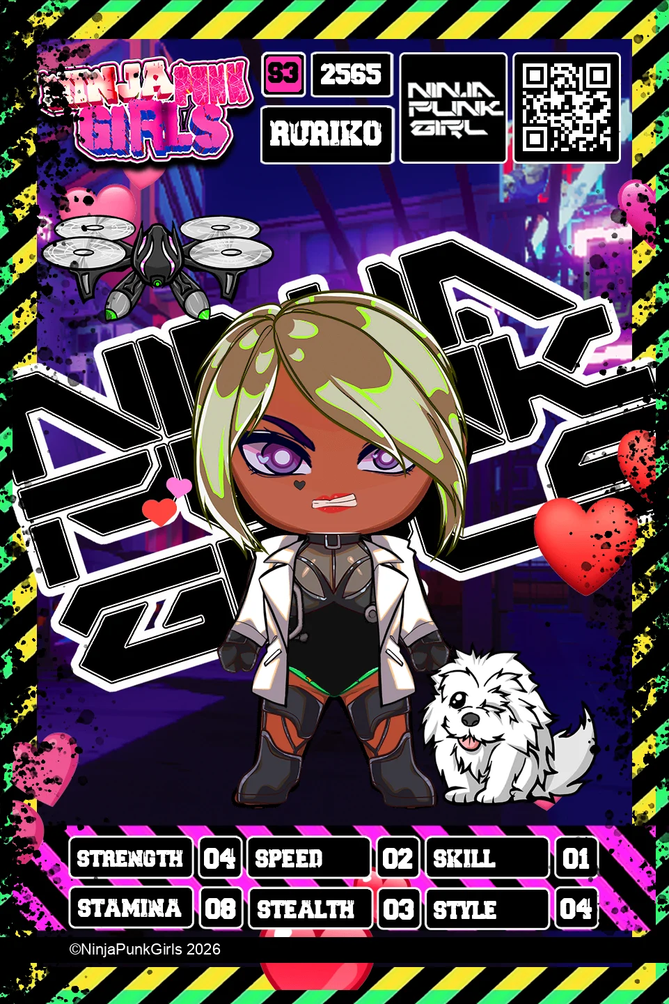 Rebuilt card #2565 Ruriko