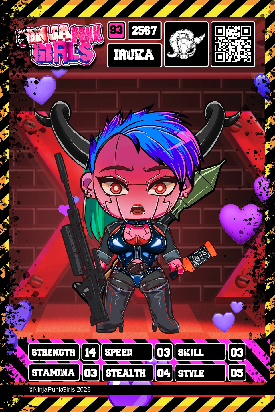 Rebuilt card #2567 Iruka