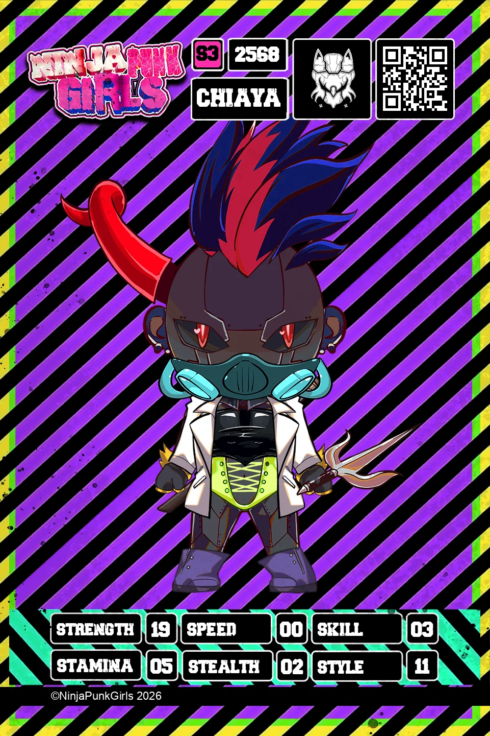 Rebuilt card #2568 Chiaya