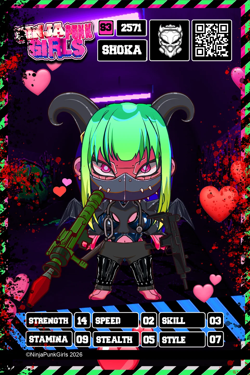 Rebuilt card #2571 Shoka