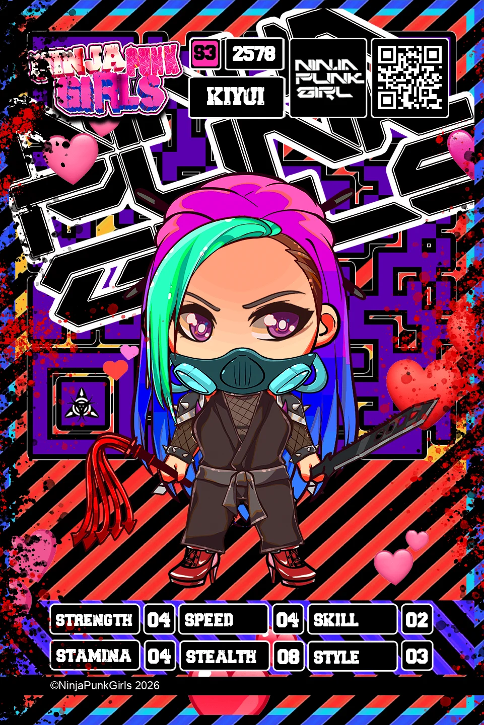 Rebuilt card #2578 Kiyui