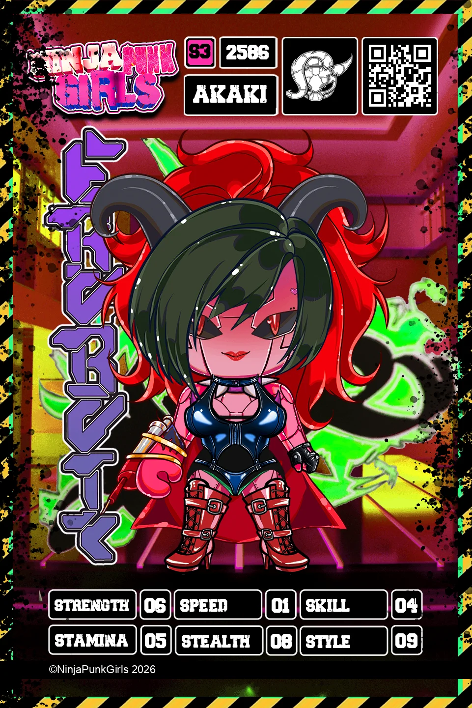 Rebuilt card #2586 Akaki