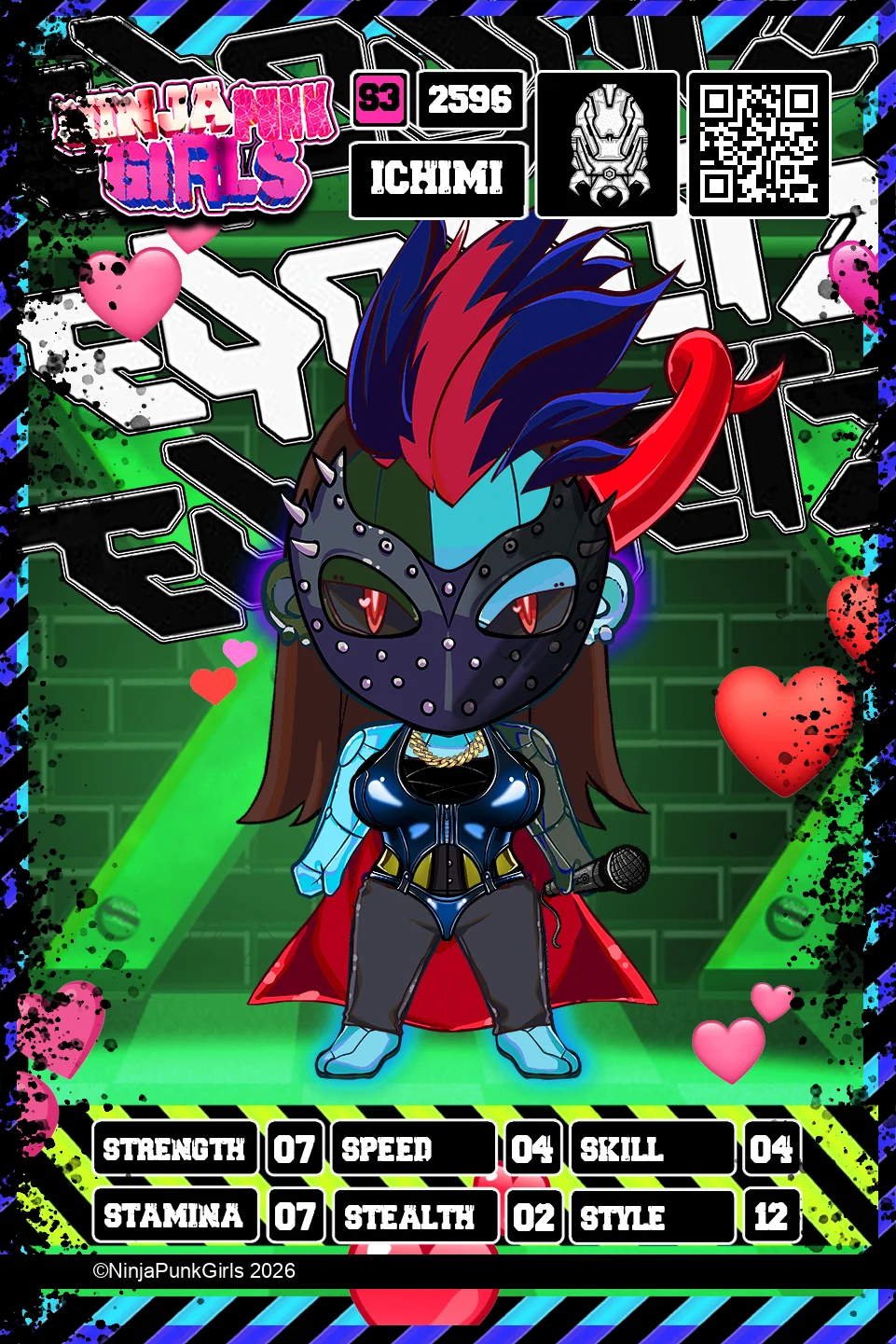 Rebuilt card #2596 Ichimi