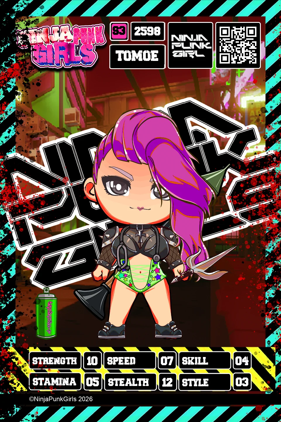 Rebuilt card #2598 Tomoe