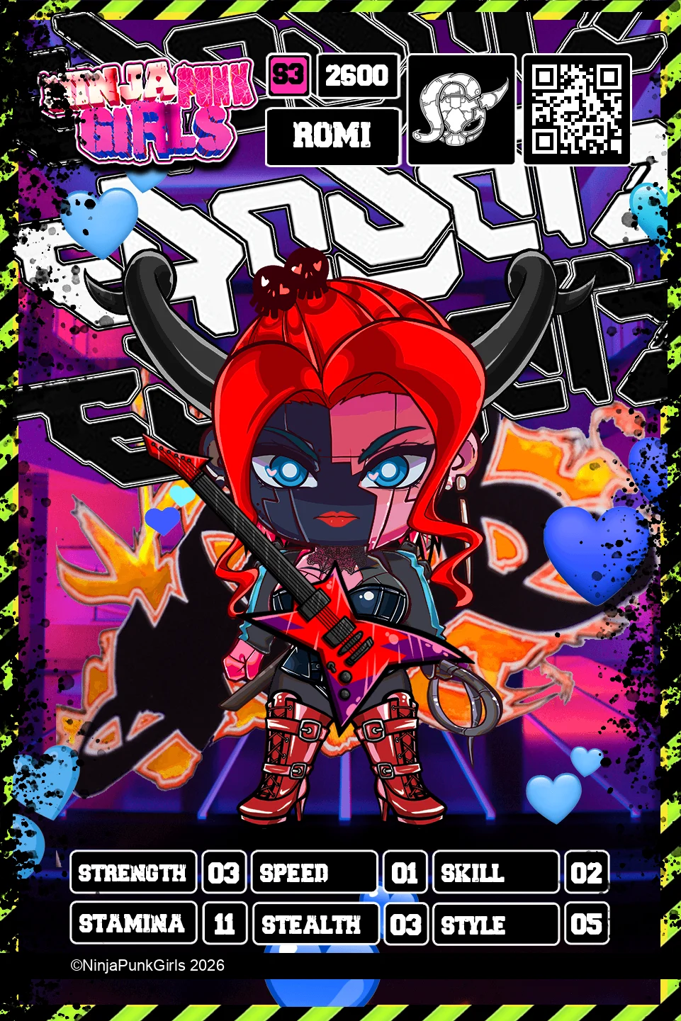 Rebuilt card #2600 Romi