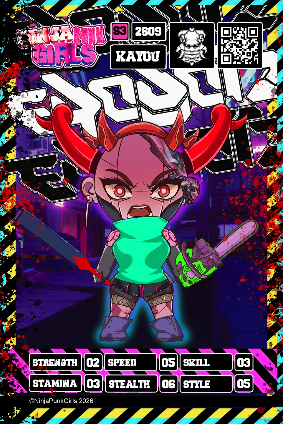 Rebuilt card #2609 Kayou