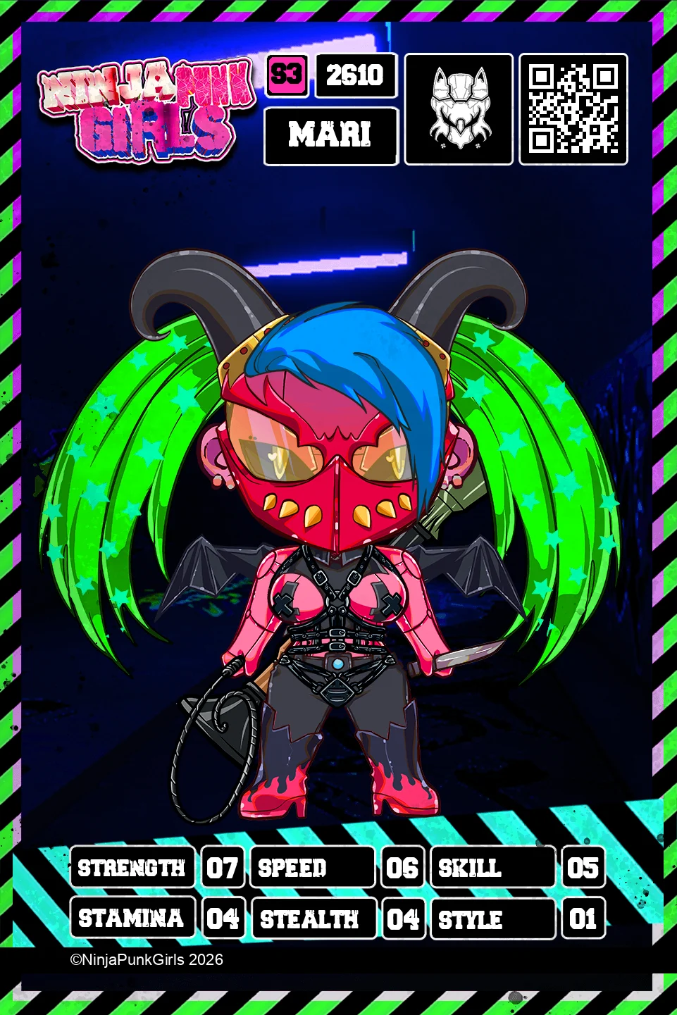 Rebuilt card #2610 Mari