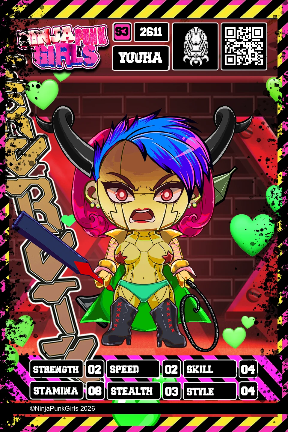 Rebuilt card #2611 Yuuha