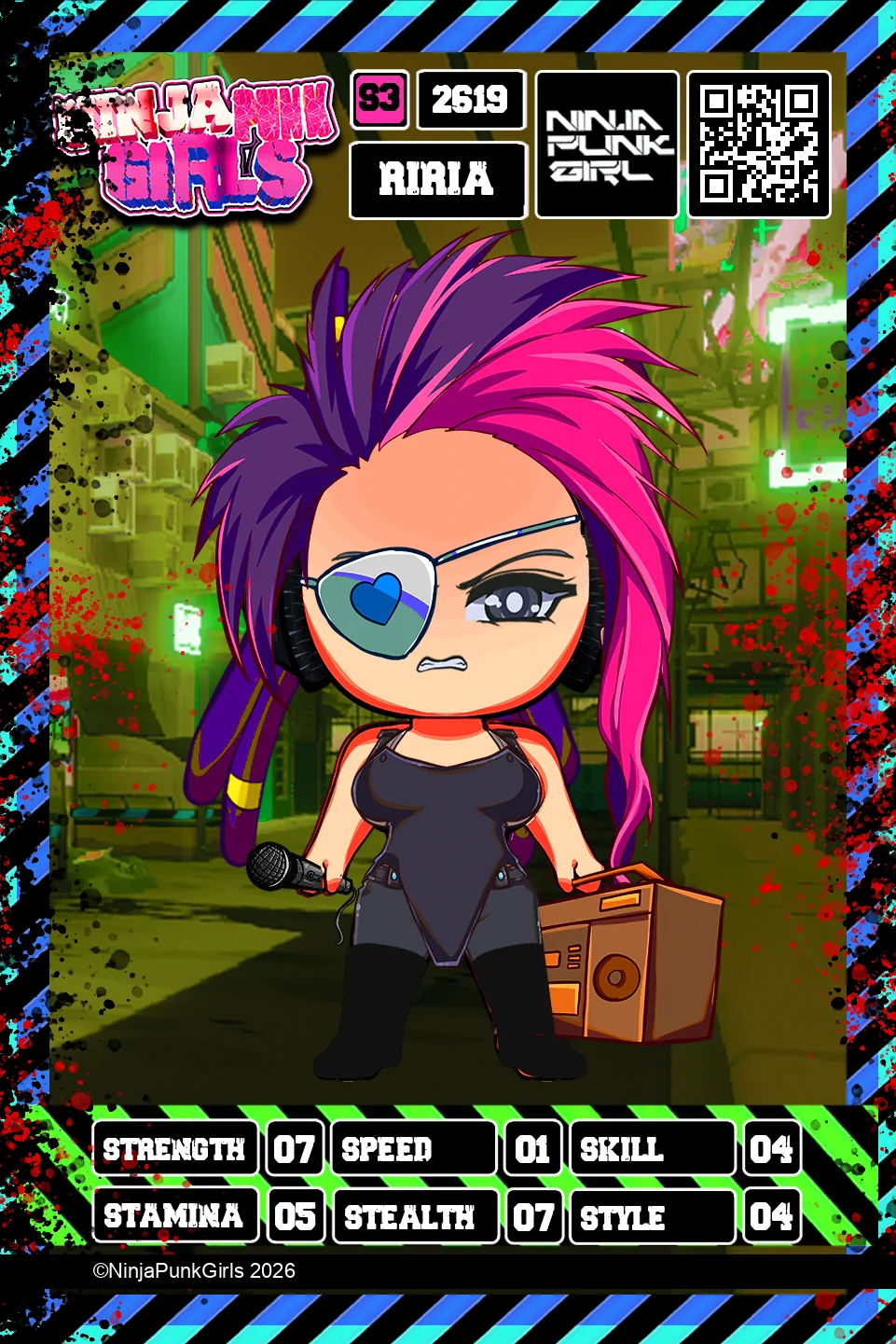 Rebuilt card #2619 Riria