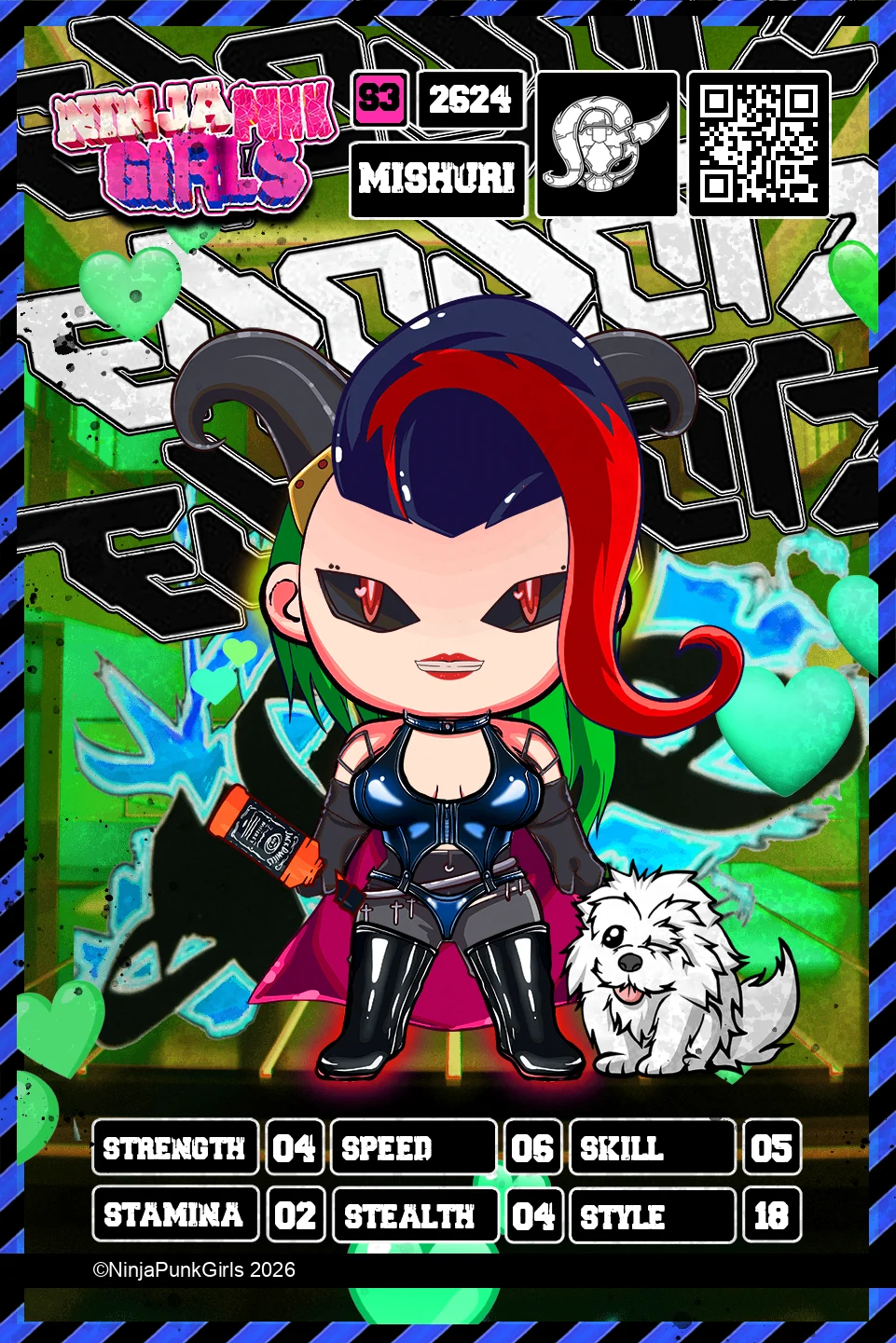 Rebuilt card #2624 Mishuri