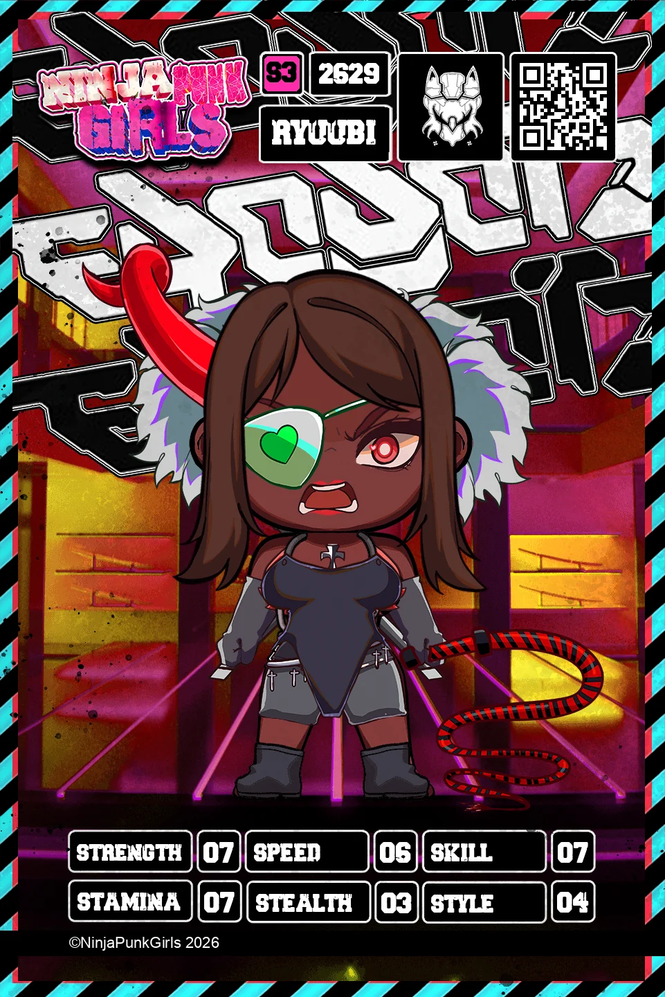 Rebuilt card #2629 Ryuubi