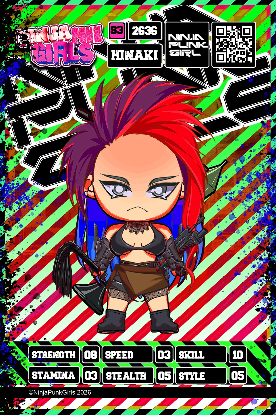 Rebuilt card #2636 Hinaki