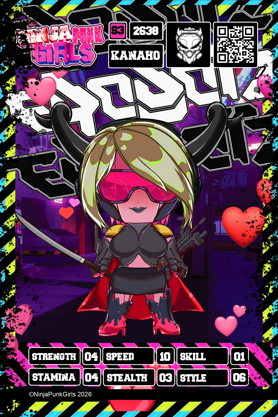 Rebuilt card #2638 Kanaho