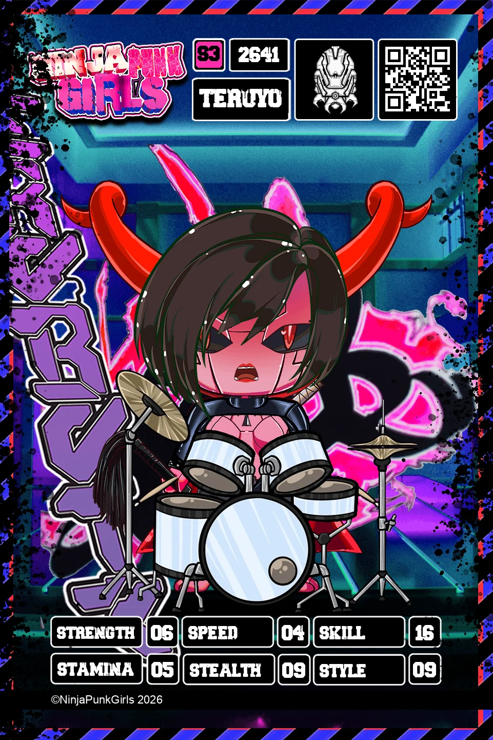 Rebuilt card #2641 Teruyo