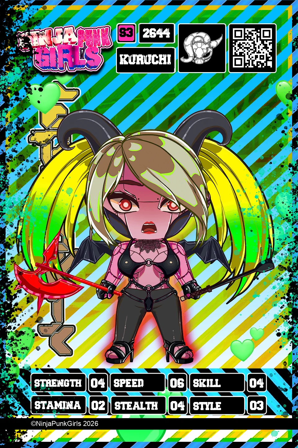 Rebuilt card #2644 Kuruchi