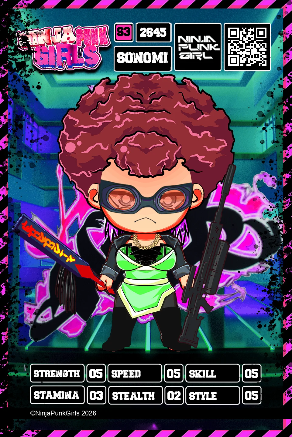 Rebuilt card #2645 Sonomi