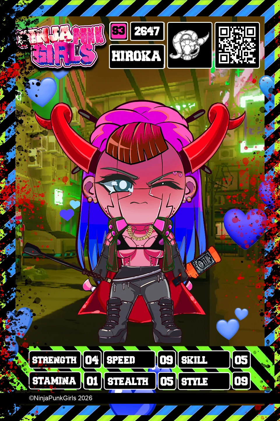 Rebuilt card #2647 Hiroka
