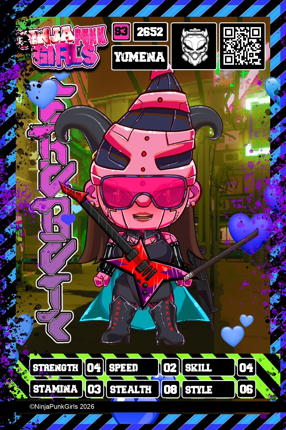 Rebuilt card #2652 Yumena