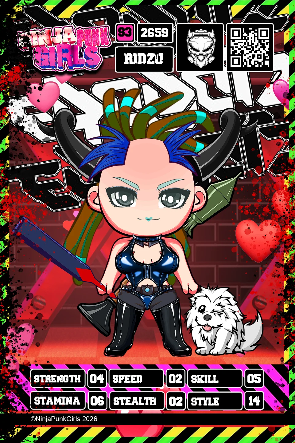 Rebuilt card #2659 Ridzu