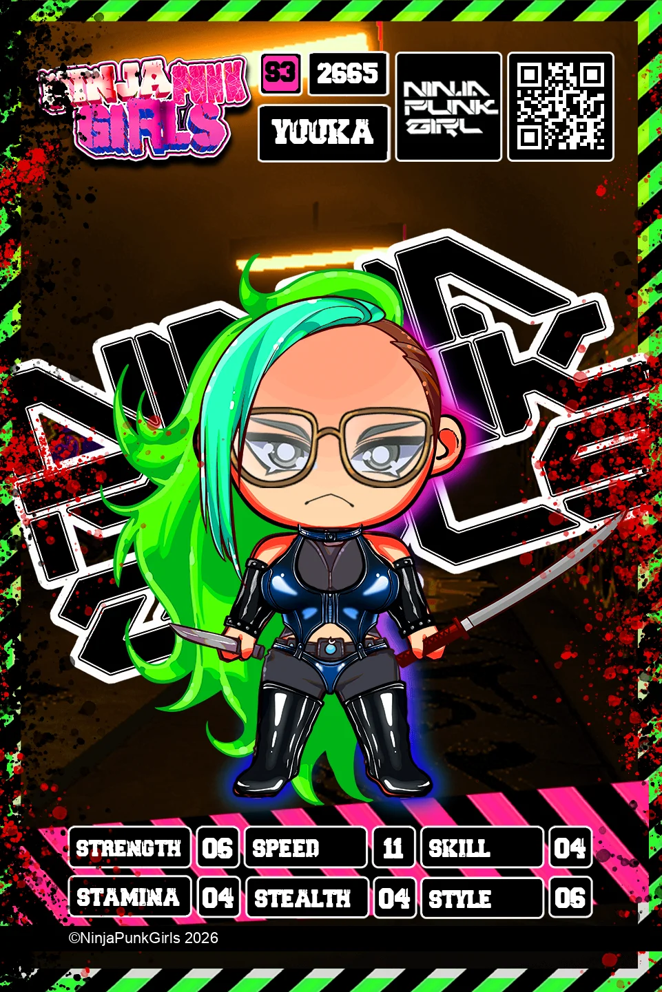 Rebuilt card #2665 Yuuka