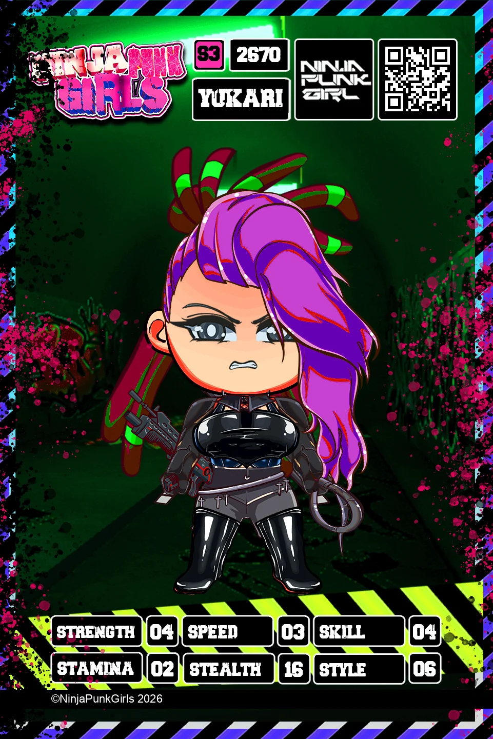 Rebuilt card #2670 Yukari