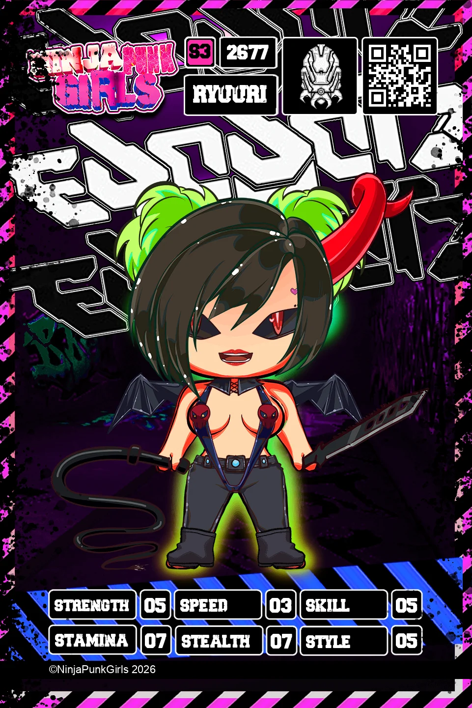 Rebuilt card #2677 Ryuuri