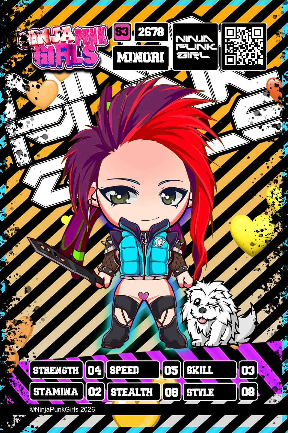Rebuilt card #2678 Minori