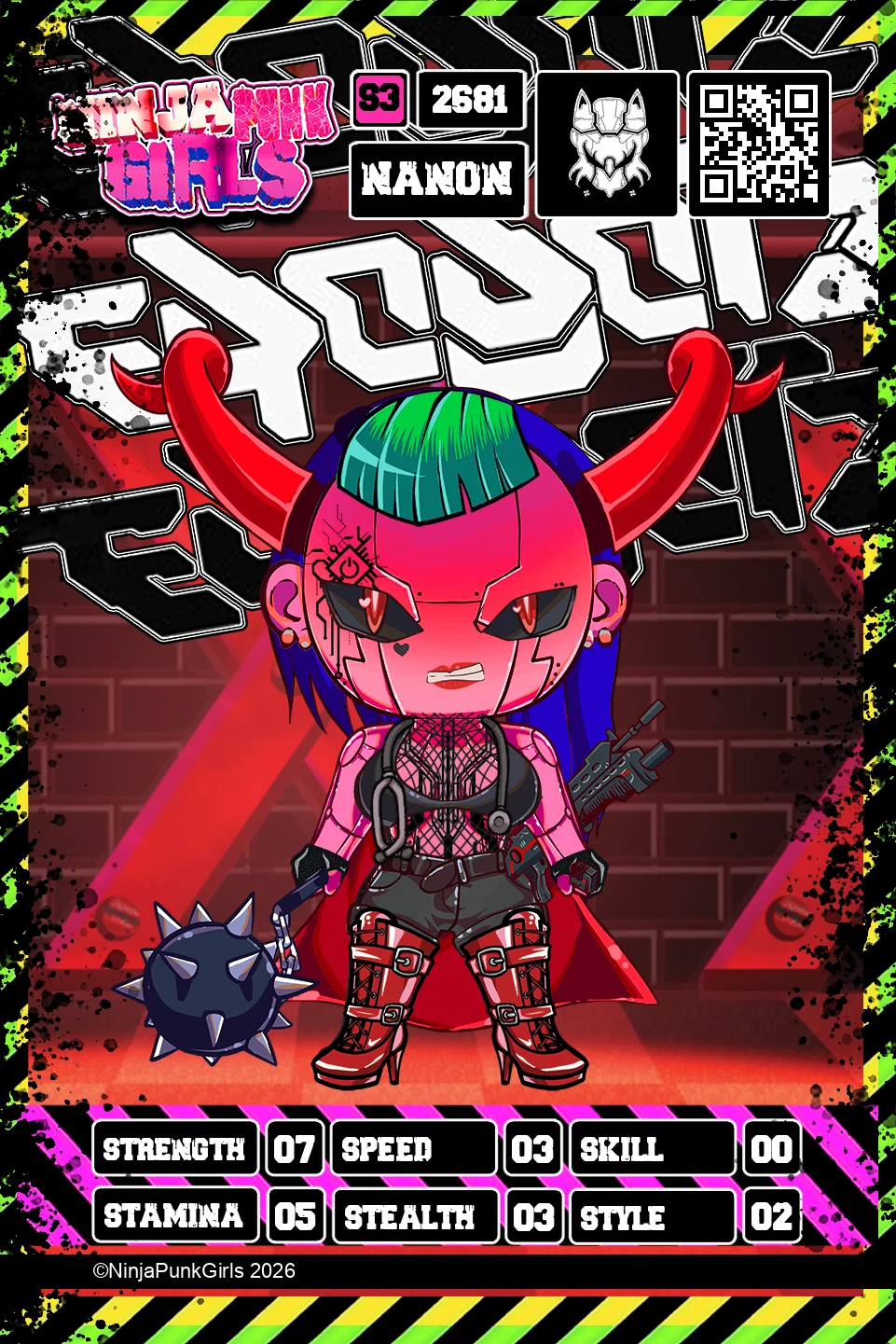 Rebuilt card #2681 Nanon