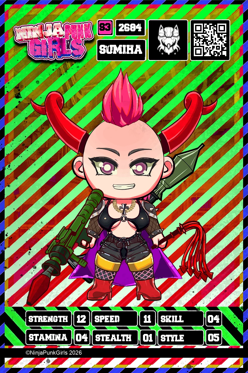 Rebuilt card #2684 Sumiha