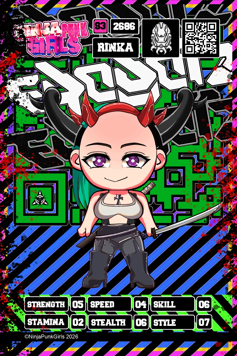 Rebuilt card #2686 Rinka
