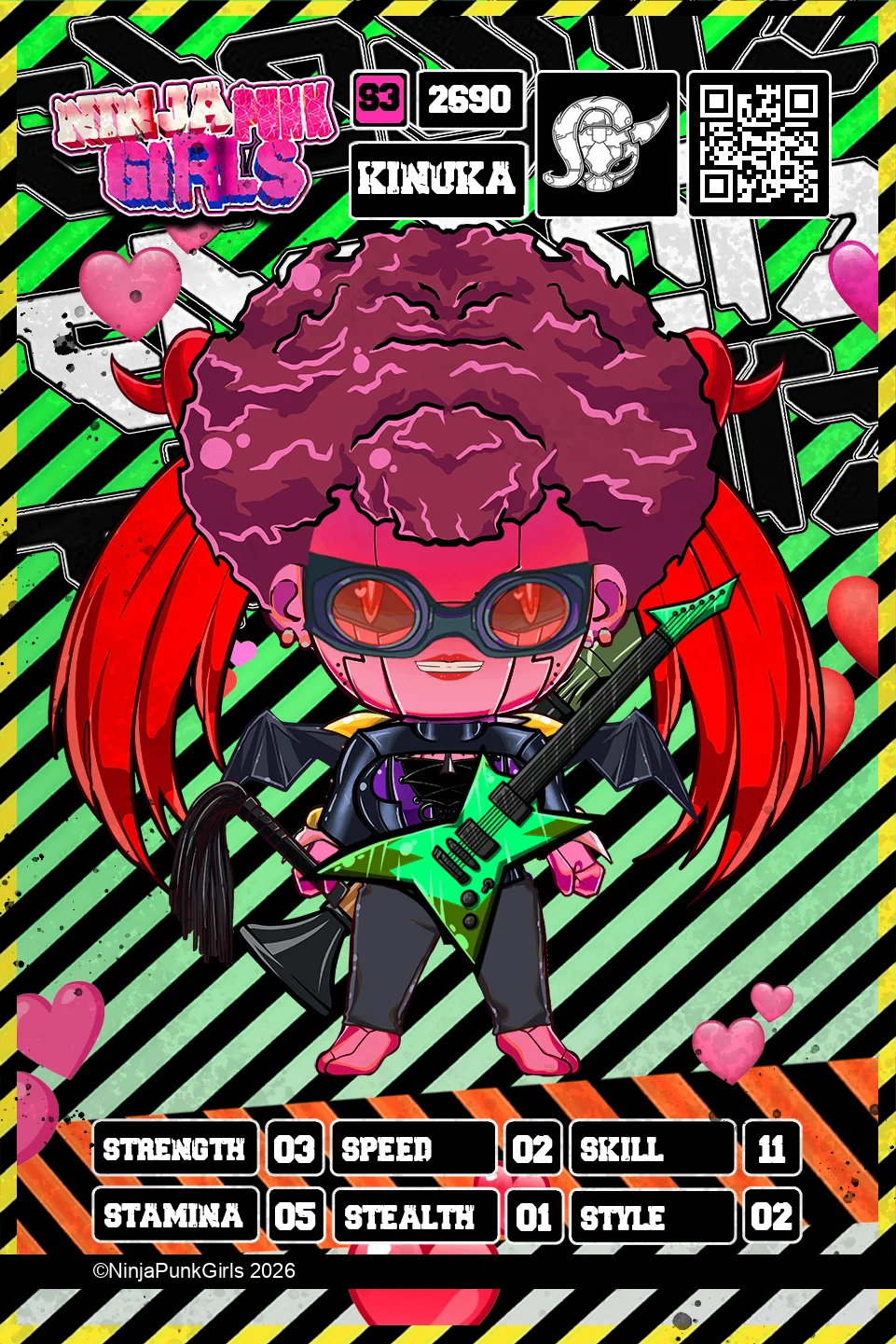 Rebuilt card #2690 Kinuka