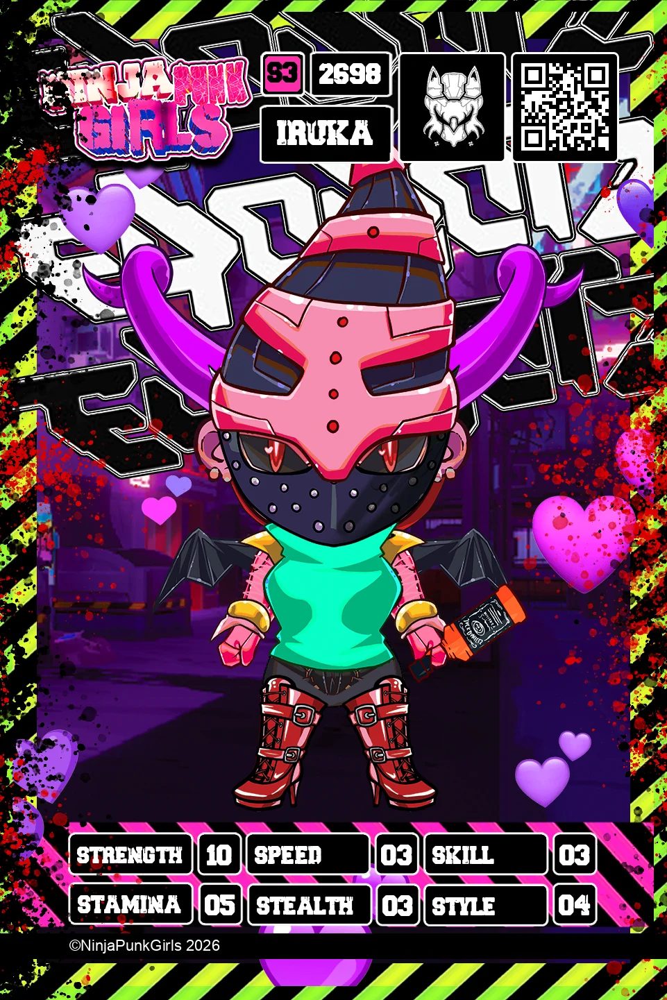 Rebuilt card #2698 Iruka