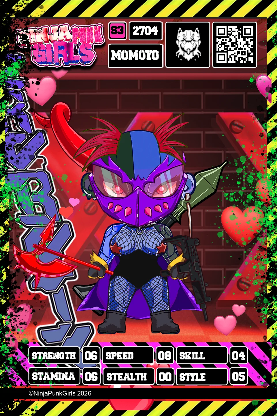 Rebuilt card #2704 Momoyo