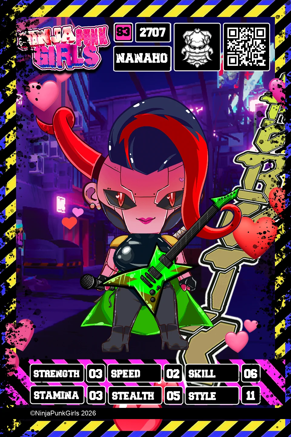 Rebuilt card #2707 Nanaho