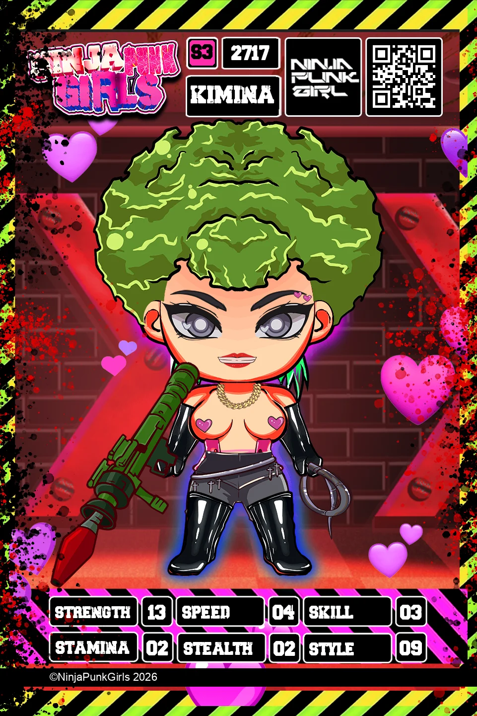 Rebuilt card #2717 Kimina